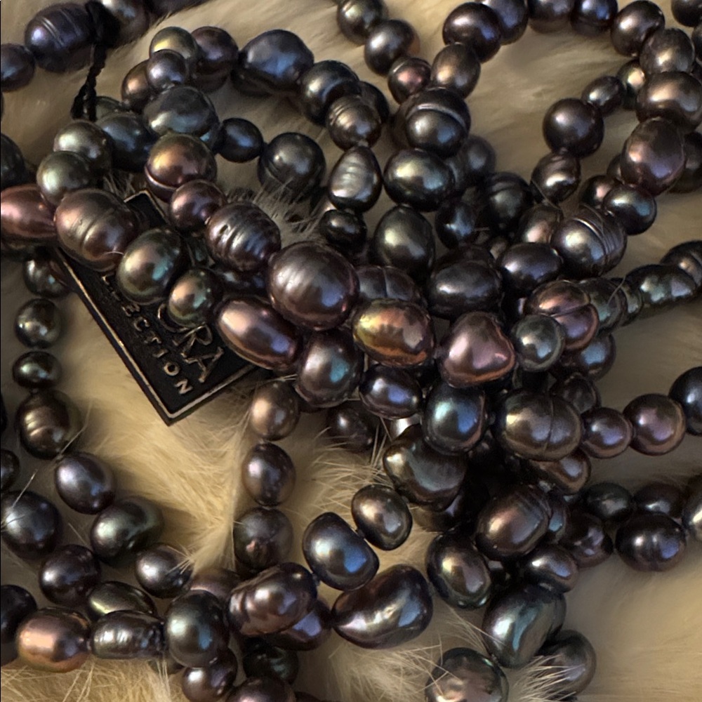 Honora Long Peacock Pearl Necklace - Picture 3 of 7